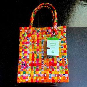 NWT Tote Bag made from Recycled Juice Boxes